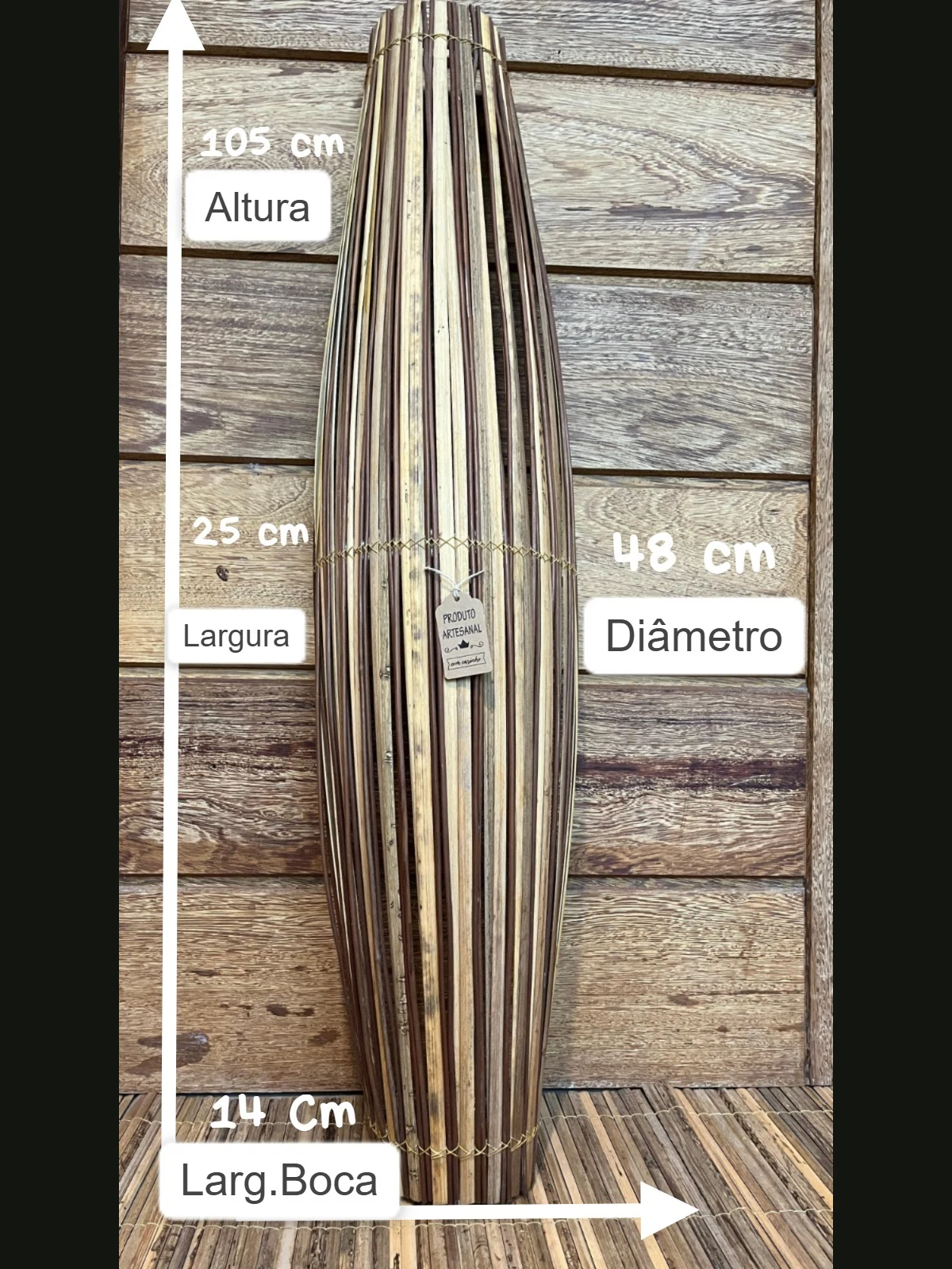 Pendente Fuso 105 cm